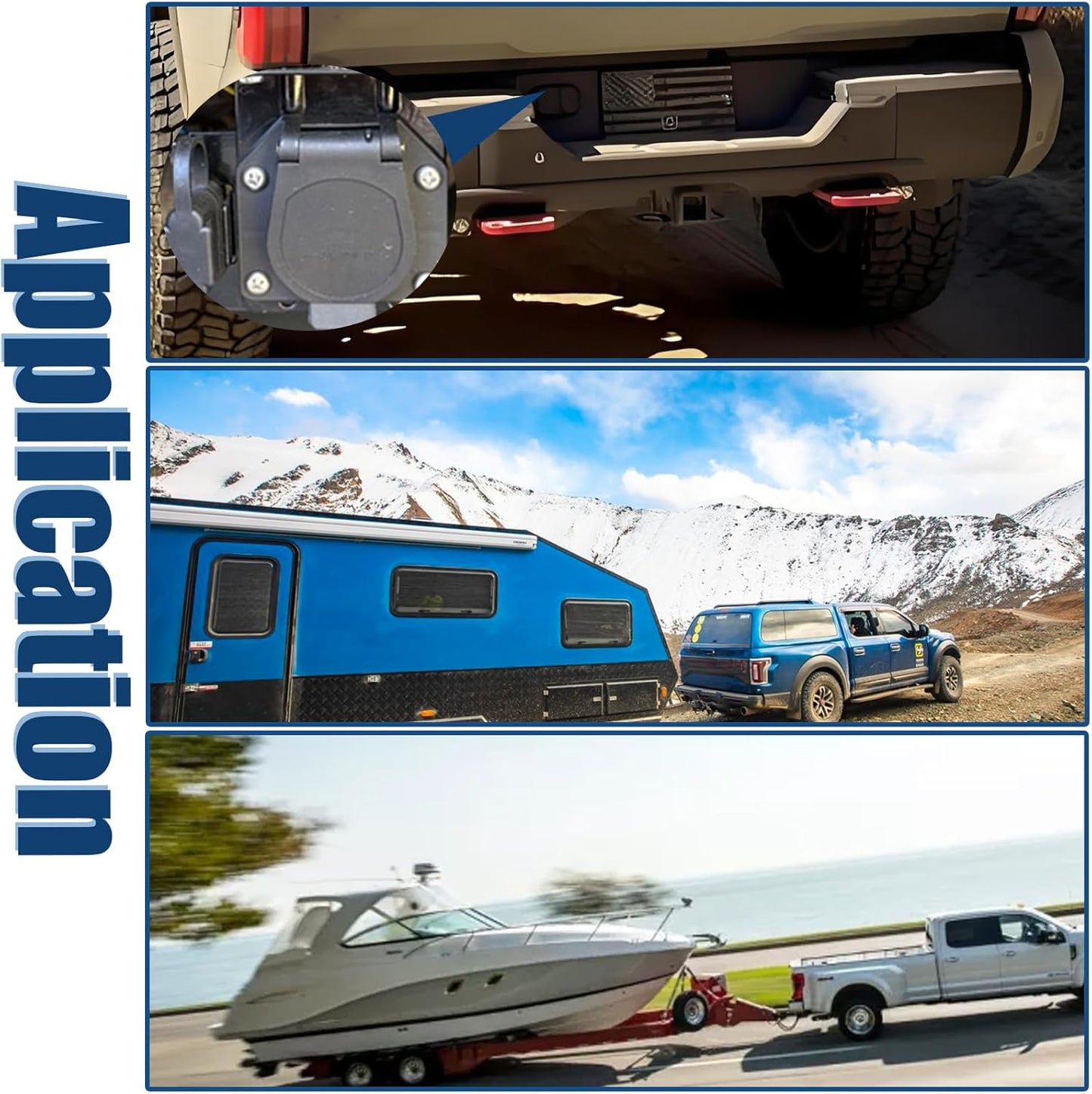 7 Way Trailer Plug 7 Pin to 4 Pin