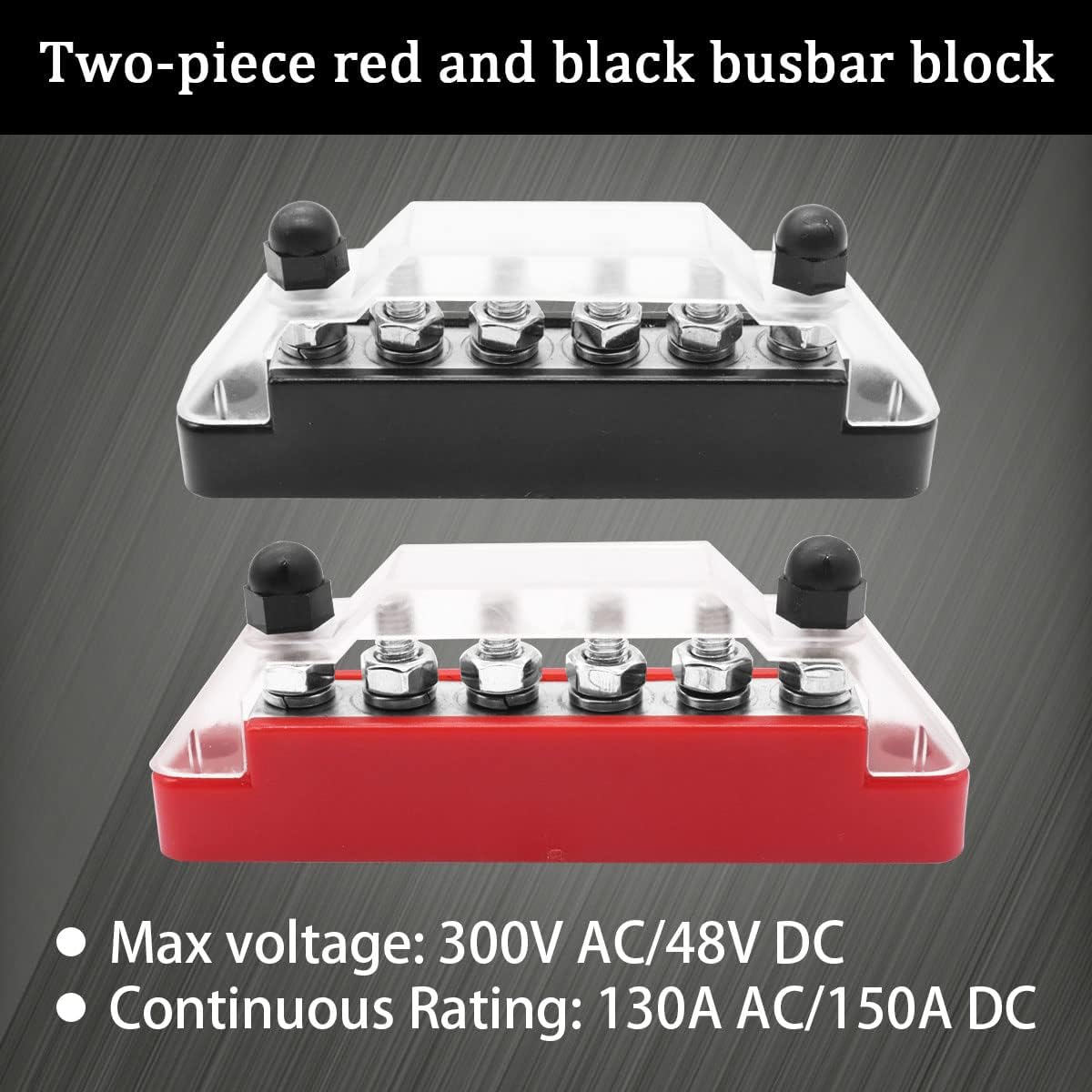 150A 12V-48V Bus Bar