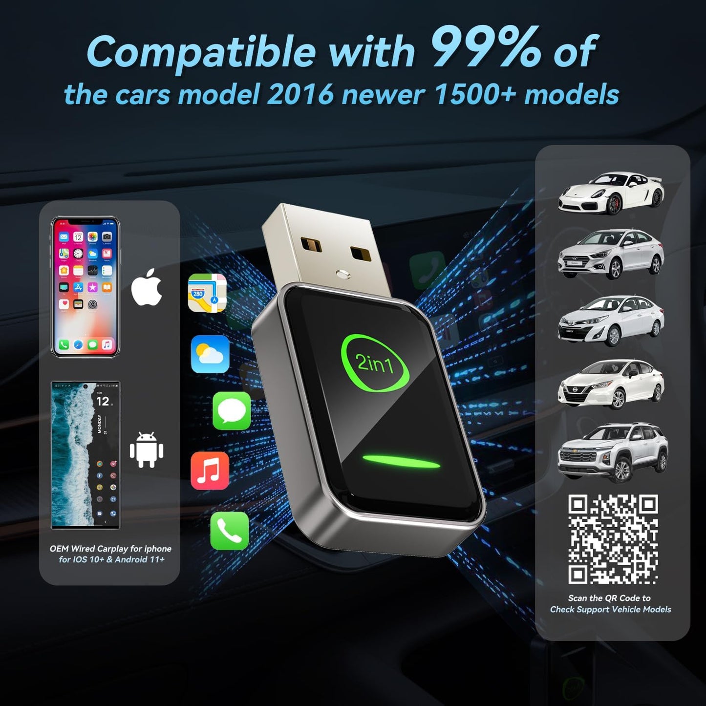 Mini Wireless CarPlay