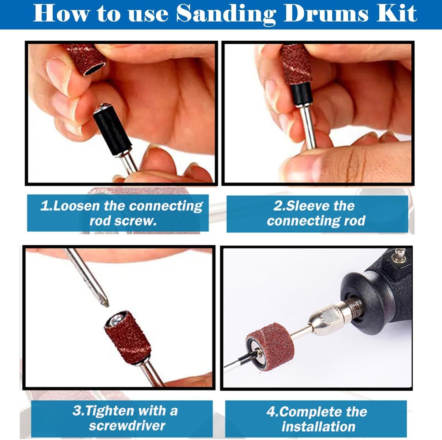 Sanding Drums Kit