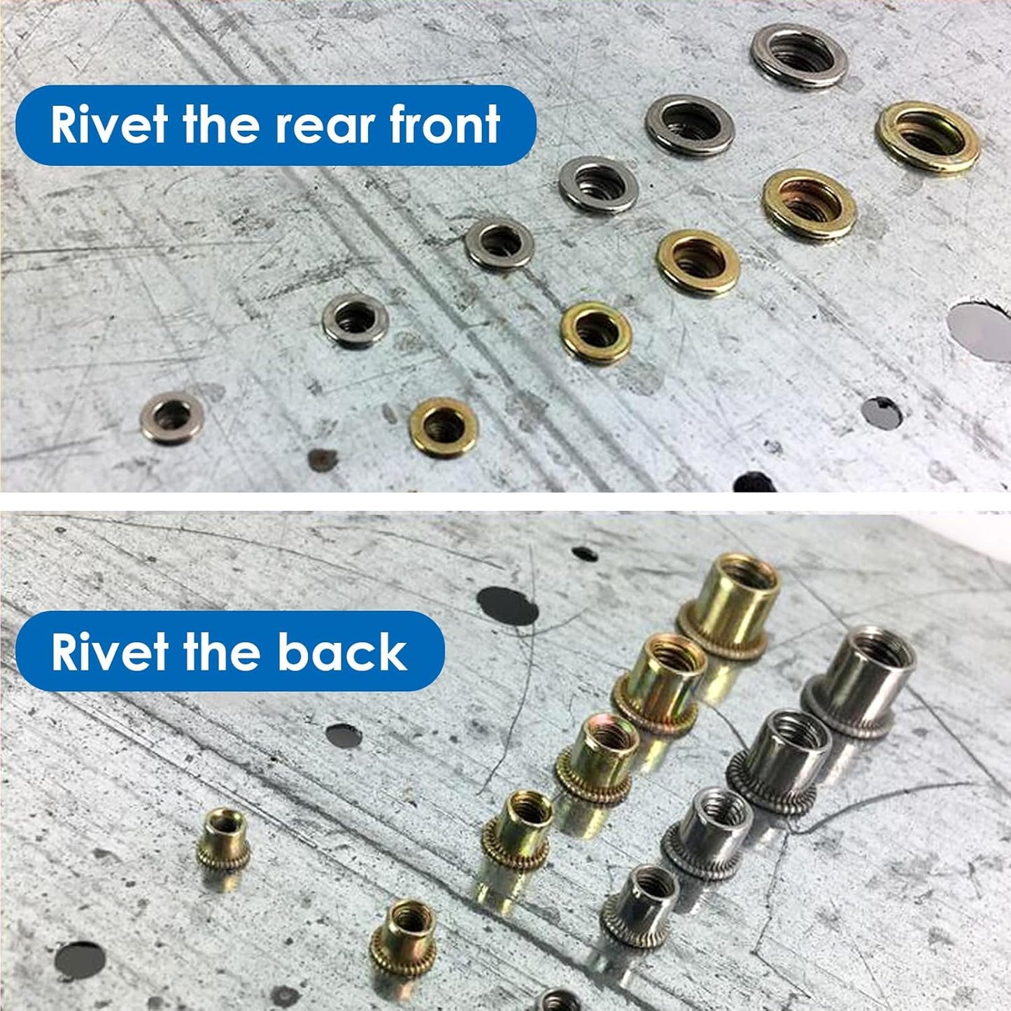 500Pcs Rivet Nut Tool Kit