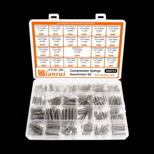 300PCS Compression Springs Assortment Kit