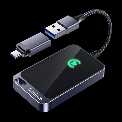 Jemluse Wireless CarPlay Adapter for Apple iPhone